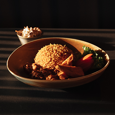 LAMB JOLLOF RICE