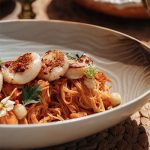 CAPELLINI WITH SCALLOPS