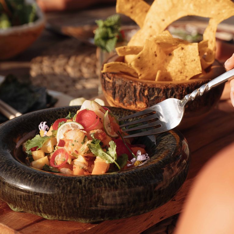 Scallop ceviche